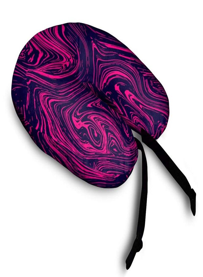 DREAMVIO Velvet Printed U Shaped Travel Neck Pillow/Cushion/Neck Support Pillow, Soft Cushion for Neck - 16"X16", Style 21 (Multicolor) - Image 2